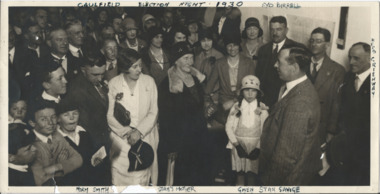 Photograph, Caulfield Election Night 1930, 1930