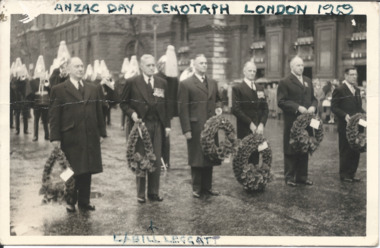 Photograph - Photo, Anzac Day London 1959, 1959