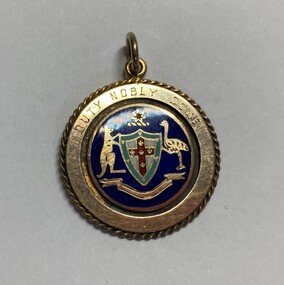 Medal - Medallion, For Service In Great War 1914/18, c1918