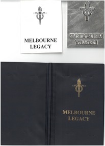 Book, Melbourne Legacy Diary/ H/Book Cover Art