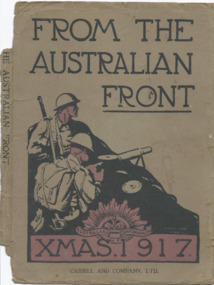 Book, From the Australian Front. Xmas 1917, 1917
