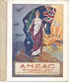 Magazine, ANZAC Memorial Day 25th April 1919, 1919