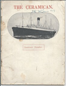 Magazine, The Ceramican. Souvenir Number, 1920