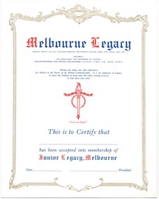 Certificate - Document, certificate