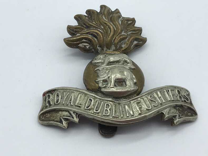 Badge, Royal Dublin Fusiliers Regiment cap badge