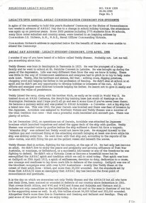 Document - Speech, Legacy's 59th Annual ANZAC Commemoration Ceremony for Students, 1990
