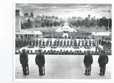 Photograph, Anzac commemoration for students 1971, 1971