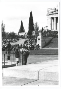 Photograph, Anzac commemoration for students 1983, c1983