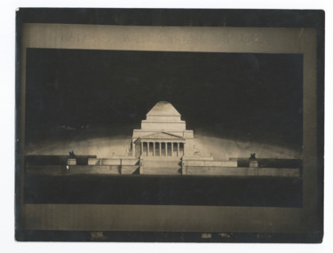 Photograph, National War Memorial of Victoria, 1928