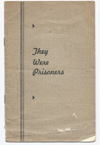 Booklet, They were prisoners