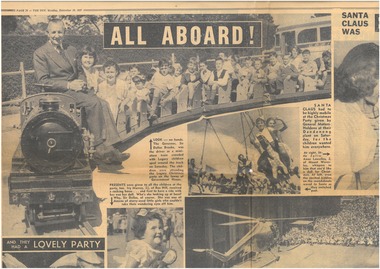 Newspaper - Article, All Aboard!, 16 December 1957