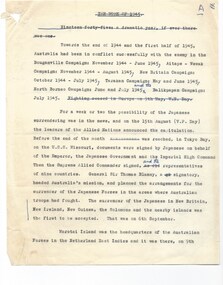 Document, The Work of 1945, 1946?