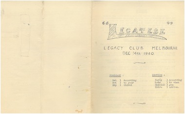 Document, Legatese