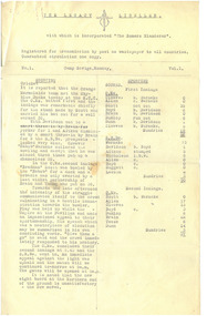 Newsletter, The Legacy Libeller:  with which is incorporated "The Somers Slanderer"