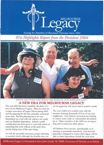 Document - Report, 81st Highlights Report from the President 2004, 2004
