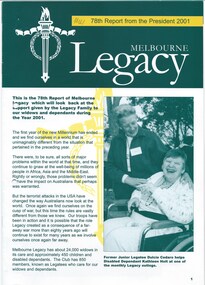 Document - Report, 78th Report from the President 2001, 2001
