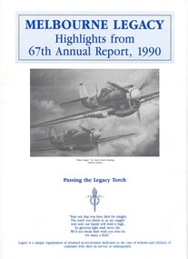 Document - Report, Highlights from 67th Annual Report 1990, 1990