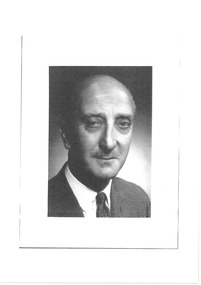 Document - Past presidents, Myd Lewis: Personal History. Legacy (L8)