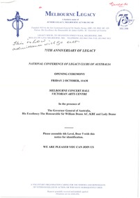 Document, 75th Anniversary of Legacy, 1998