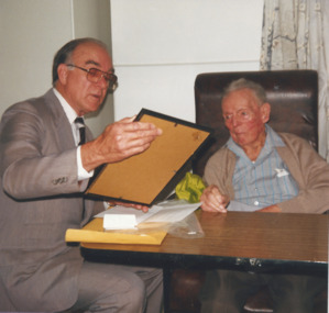 Photograph, 50 years of service, 1989