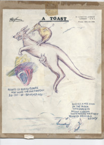 Drawing, A Toast