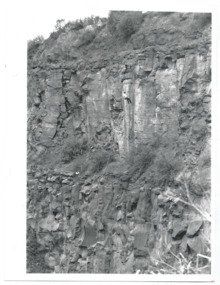 Photograph, Ron Barassi abseiling, 1989