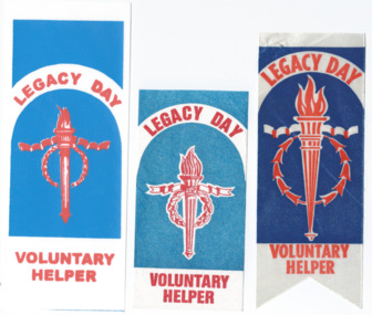 Badge, Volunteer Tag, 1990s
