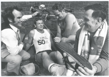 Photograph, Fundraising Run, 1985