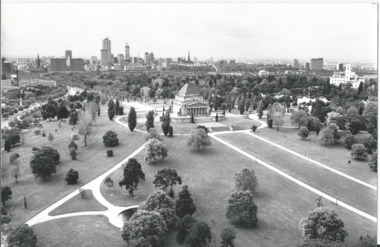 Photograph, Shrine of Remembrance, 1973