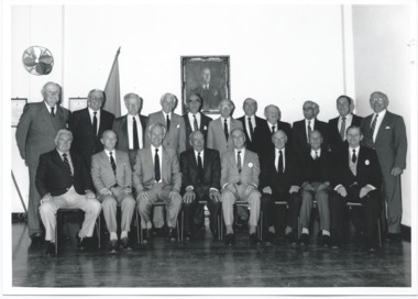 Photograph - Past presidents, Past Presidents 1989, 1989