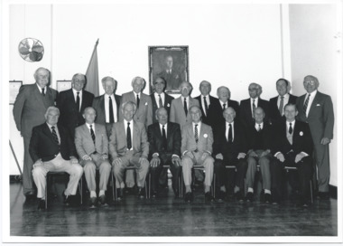 Photograph - Past presidents, Past Presidents 1989, 1989