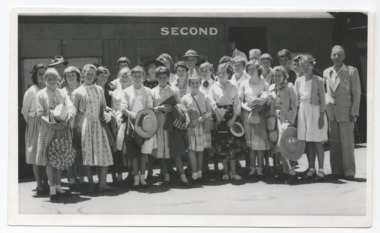 Photograph - Junior legatee outing, Girls Camp, 1957