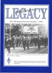 Document - Report, The 70th Report from the President - 1993, 1993