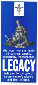 Pamphlet, With your help this family will be given security, opportunity, independence, 1965