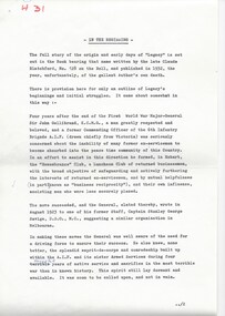 Document, In the Beginning (H31), 1973