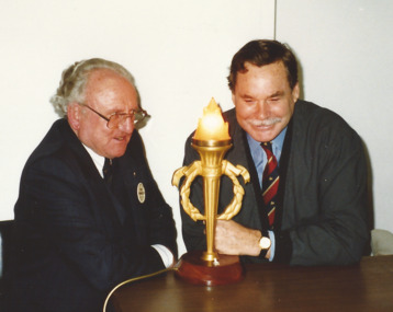 Photograph, Ron Barassi, 1991