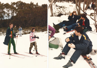 Photograph - Photo, Junior legatee outing, Skiing, 1987