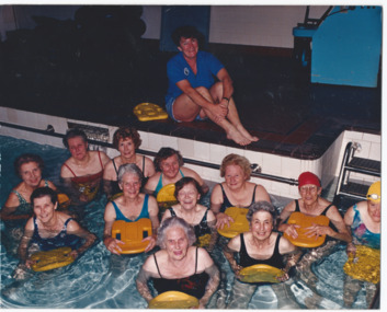 Photograph, Keesing Photographic Pty Ltd, Widows Aquatic Exercise Classes, 1991
