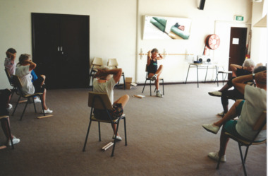 Photograph - Exercise Classes, Widows activities, 1996