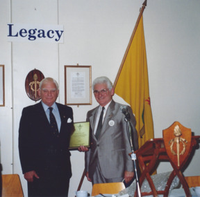 Photograph, Legatee function - Bruce Ruxton, 1991