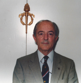 Photograph - Past presidents, Legatee Alf Argent, President 1988, 1988