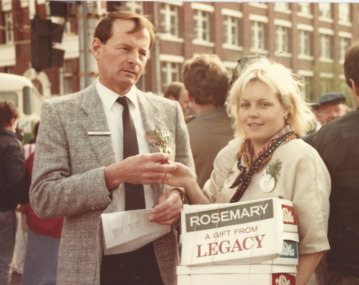 Photograph, Vietnam Veterans March in 1988, 1988