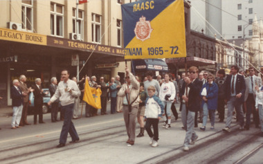Photograph, Vietnam Veterans March in 1988, 1988