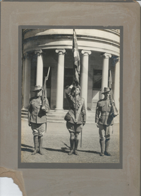 Photograph, Three WWI soldiers
