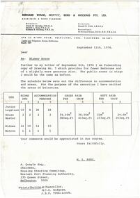 Document, Re:  Blamey House