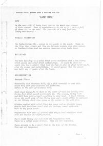Document, Blamey House