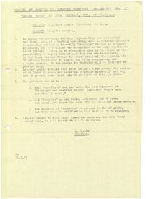 Document - Document, minutes, Minutes of meeting of Steering Committee (Residences)