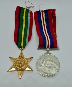 Medal, Australian Service Medal and Pacific Star Medal, 1949