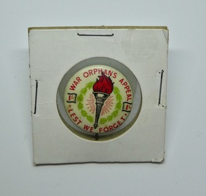 Badge, War Orphans Appeal Badge
