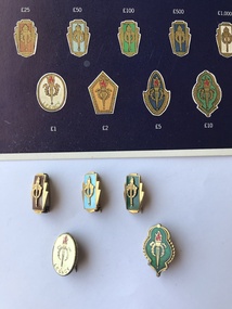 Badge, Set of pre-decimal Legacy Appeal Badges, 1960s